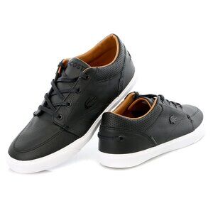Lacoste Bayliss Black Leather Sneakers 11.5 45